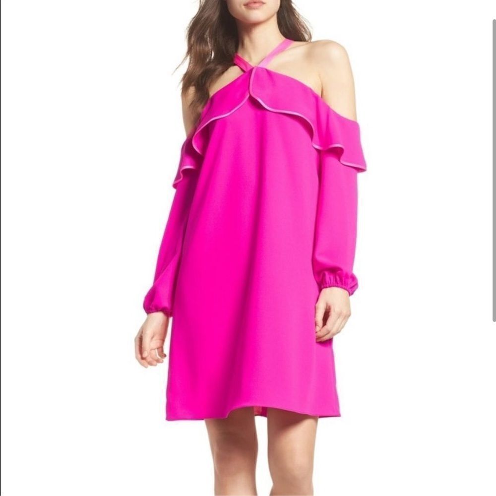 Lilly Pulitzer Abrielle Dress Berry Sangria Size 0